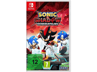 Boîtier de jeu Nintendo Switch, Sonic Shadow Generations, Sonic, Shadow et personnages Sonic.
