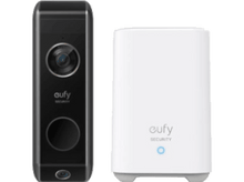 Charger l&#39;image dans la galerie, EUFY Sonnette vidéo 2K Double caméra sur batterie + Homebase (E8213G11)
