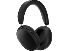 Charger l&#39;image dans la galerie, Casque Sonos noir sur fond noir. Le casque a un bandeau incurvé.
