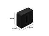 SONOS Sub 4.0 Black - Caisson de basses Caisson de basses Noir
