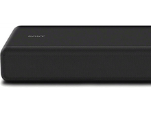 Charger l&#39;image dans la galerie, Gros plan sur une barre de son noire avec une grille de haut-parleur et le logo &#39;SONY&#39;.
