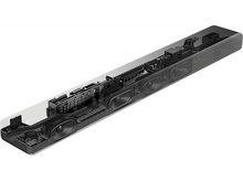 Charger l&#39;image dans la galerie, Vue en coupe d&#39;une barre de son Sony noire. Montre les composants internes, les haut-parleurs et les circuits imprimés.
