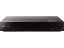 Charger l&#39;image dans la galerie, Un lecteur Blu-ray Sony noir avec un design simple, logo et boutons visibles.
