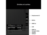 SONY BRAVIA 3 II - Ultra HD 4K - TV Direct LED - 55 pouces - 2026