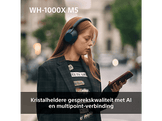 SONY Casque audio sans fil Argenté (WH1000XM5S.CE7)