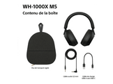 SONY Casque audio sans fil Noir (WH1000XM5B.CE7)