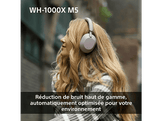 SONY Casque audio sans fil Noir (WH1000XM5B.CE7)
