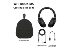 Charger l&#39;image dans la galerie, SONY Casque audio sans fil Noir (WH1000XM5B.CE7)
