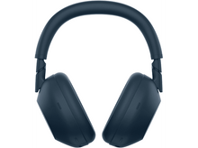 Charger l&#39;image dans la galerie, Vue de face du casque Sony bleu foncé. Le casque est centré, avec les écouteurs visibles.
