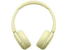 Charger l&#39;image dans la galerie, Casque circum-auriculaire de couleur jaune clair.
