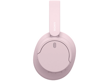 Charger l&#39;image dans la galerie, Casque rose avec le logo Sony, vue de dessus, sur une surface blanche.
