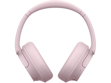 Charger l&#39;image dans la galerie, Casque rose, vue de face, fond blanc.
