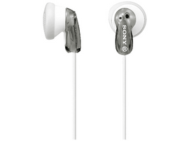 Écouteurs Sony blancs et transparents. L