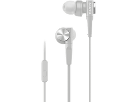 SONY Écouteurs 1.2 m Blanc (MDRXB55APW.CE7)