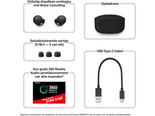 Charger l&#39;image dans la galerie, SONY Écouteurs sans fil avec Noise Cancelling Noir (WF1000XM4B.CE7)
