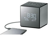 SONY Radio-réveil portable DAB+ Noir (XDRC1DBP.CED)