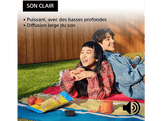 SONY SRSXB100D.CE7 - Enceinte portable Orange