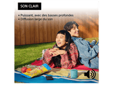 SONY SRSXB100L.CE7 - Enceinte portable Bleu