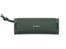 Charger l&#39;image dans la galerie, Une enceinte Sony vert foncé sur fond blanc.
