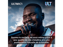Charger l&#39;image dans la galerie, Un homme chante dans un micro. Ciel bleu en fond. Le texte dit &#39;ULTMC1&#39; et &#39;ULT POWER SOUND&#39;.
