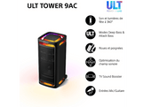 SONY ULT Tower 9 (AC) Enceinte Portable Noir