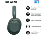 SONY Casque audio sans fil ULT Wear Forest Gray (WHULT900NB.CE7)