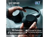 SONY WHULT900NW.CE7 Over-ear Casque sans fil avec Noise cancelling Blanc