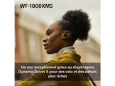 SONY WF-1000XM5 - Écouteurs sans fil avec réduction de bruit Smoky Pink