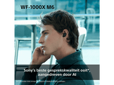 SONY WF-1000XM6 - Écouteurs sans fil avec réduction de bruit - Argent platiné