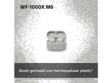 SONY WF-1000XM6 - Écouteurs sans fil avec réduction de bruit - Argent platiné