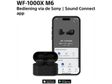 SONY WF-1000XM6 - Écouteurs sans fil avec réduction de bruit - Argent platiné