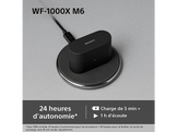 SONY WF-1000XM6 - Écouteurs sans fil avec réduction de bruit - Argent platiné