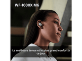 SONY WF-1000XM6 - Écouteurs sans fil avec réduction de bruit - Noir