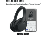 SONY WH-1000XM4C - Casque sans fil avec Anti-bruit - Argenté