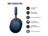 SONY WH-1000XM5 - Casque audio sans fil avec Noise Cancelling Bleu