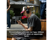 Charger l&#39;image dans la galerie, SONY WH-1000XM5 - Casque audio sans fil avec Noise Cancelling Bleu
