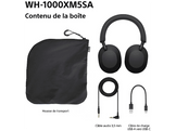 SONY WH-1000XM5SA – Casque audio sans fil avec réduction de bruit – Soft Case Edition - Noir