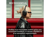 SONY WH-1000XM5SA – Casque audio sans fil avec réduction de bruit – Soft Case Edition - Noir