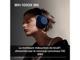 SONY Casque sans fil avec Noise Cancelling WH-1000XM6 Argenté