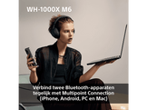 SONY Casque sans fil avec Noise Cancelling WH-1000XM6 Bleu