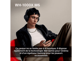 SONY WH-1000XM6 – Casque sans fil à réduction de bruit Sand Pink