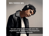 SONY WH-1000XM6 – Casque sans fil à réduction de bruit Sand Pink