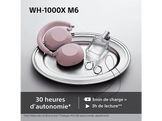 SONY WH-1000XM6 – Casque sans fil à réduction de bruit Sand Pink