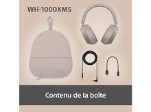 Charger l&#39;image dans la galerie, SONY WH1000XM5 - Casque audio sans fil avec réduction de bruit Smoky Pink
