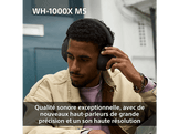 SONY WH1000XM5 Smoky Over-ear Casque sans fil avec Noise cancelling Rose