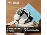 SONY WHCH535 On-ear Casque sans fil Black