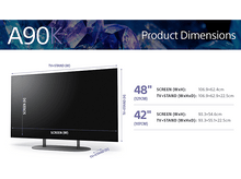 Charger l&#39;image dans la galerie, SONY XR48A90KAEP 48&quot; OLED Smart 4K
