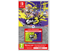 Splatoon 3 - FR + Pack d'extension + Abonnement 3 mois - Switch