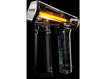 Charger l&#39;image dans la galerie, Vue en coupe d&#39;un cuiseur vapeur montrant les composants internes, sur fond noir.
