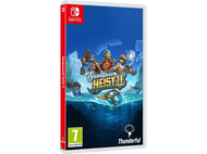 Boîte de jeu SteamWorld Heist II pour Nintendo Switch. Art coloré avec personnages et navire.